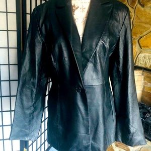 Colebrook Leather Coat